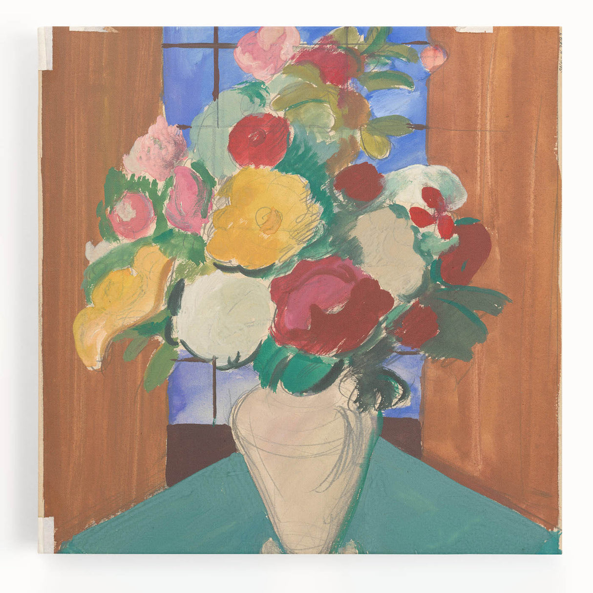 Modern Expressionism Floral Wall Art - Vibrant and Captivating