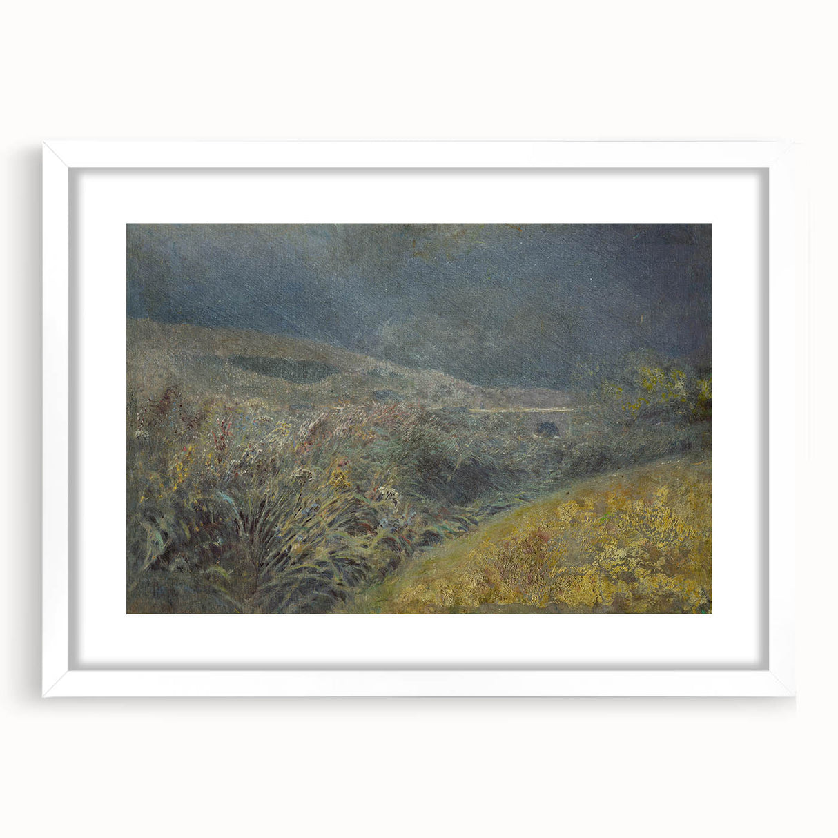 Romanticism Art - Motif from the Belianske Tatras by László Mednyánszky