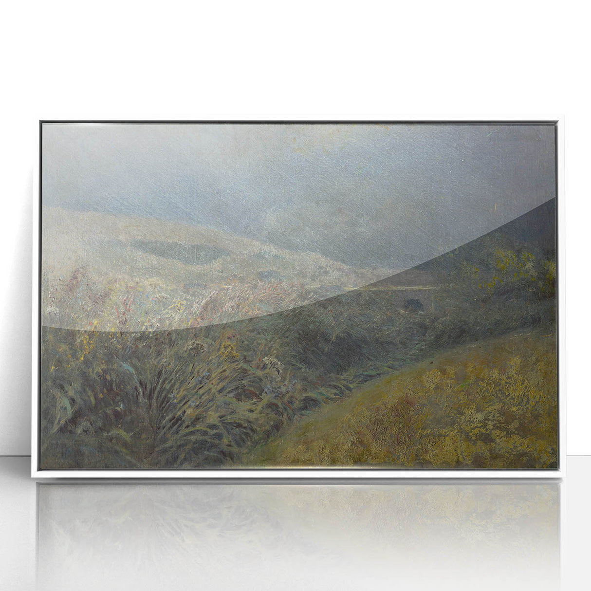 Romanticism Art - Motif from the Belianske Tatras by László Mednyánszky