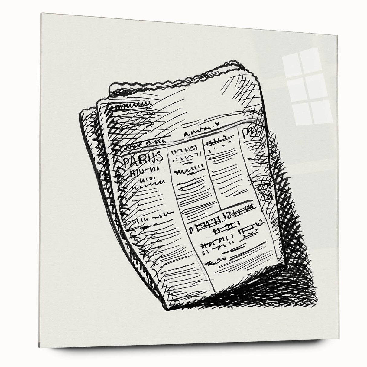 Expressionist Art - Telegraph by Leo Gestel Modern Wall Art Print