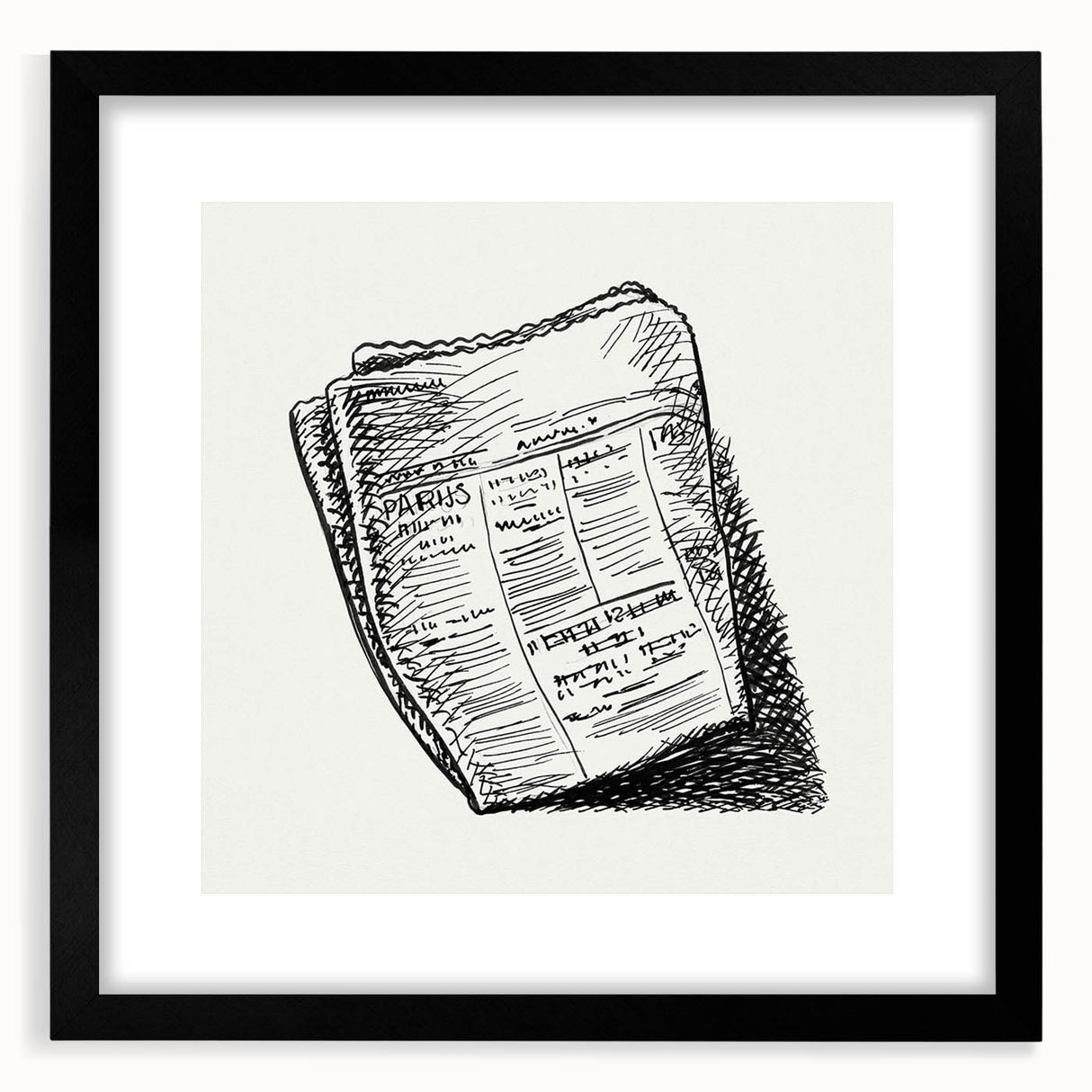 Expressionist Art - Telegraph by Leo Gestel Modern Wall Art Print