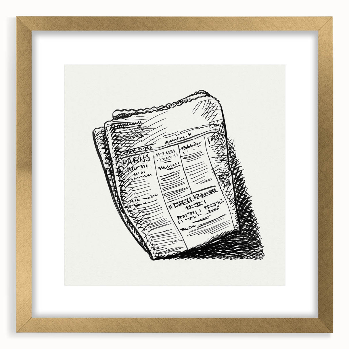 Expressionist Art - Telegraph by Leo Gestel Modern Wall Art Print