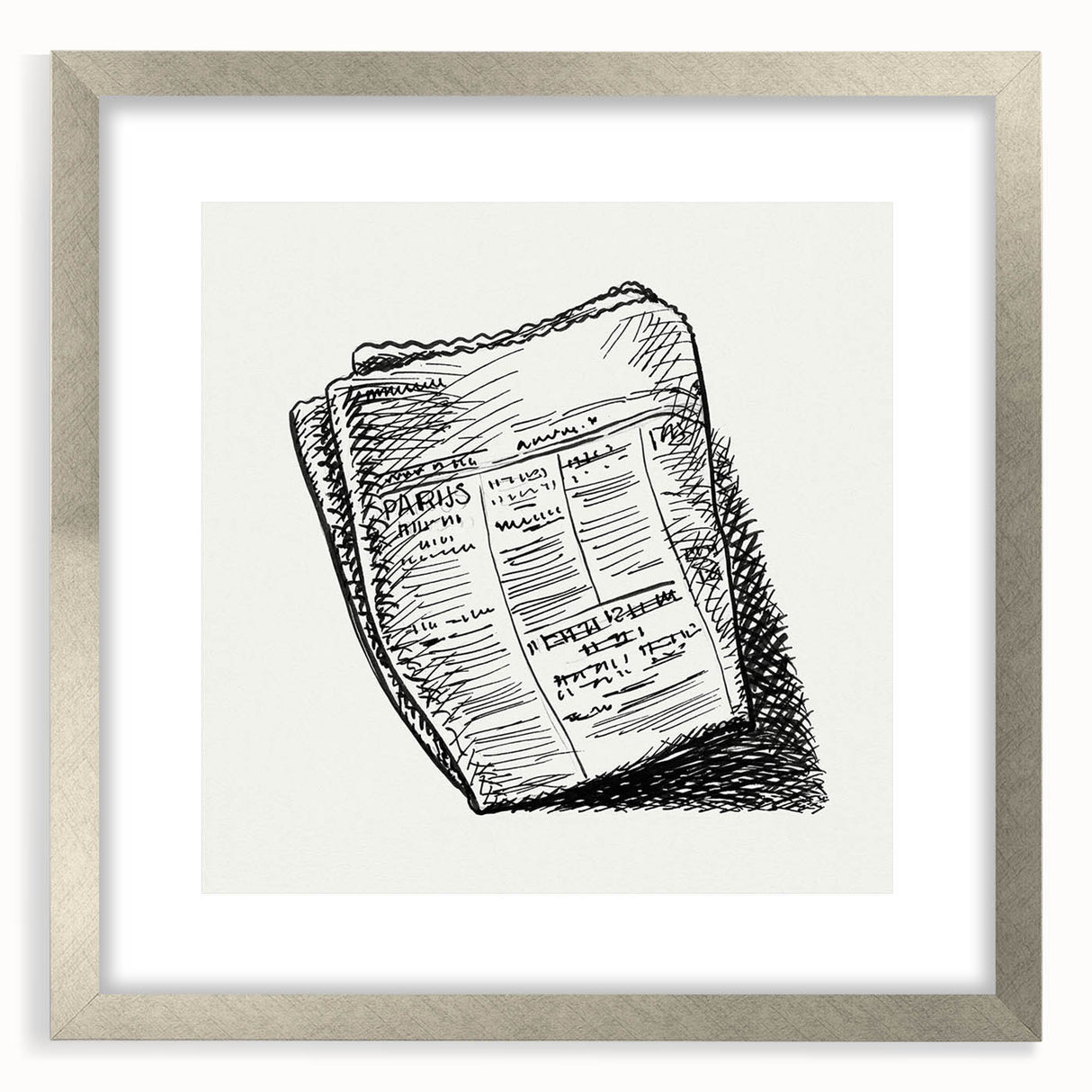 Expressionist Art - Telegraph by Leo Gestel Modern Wall Art Print