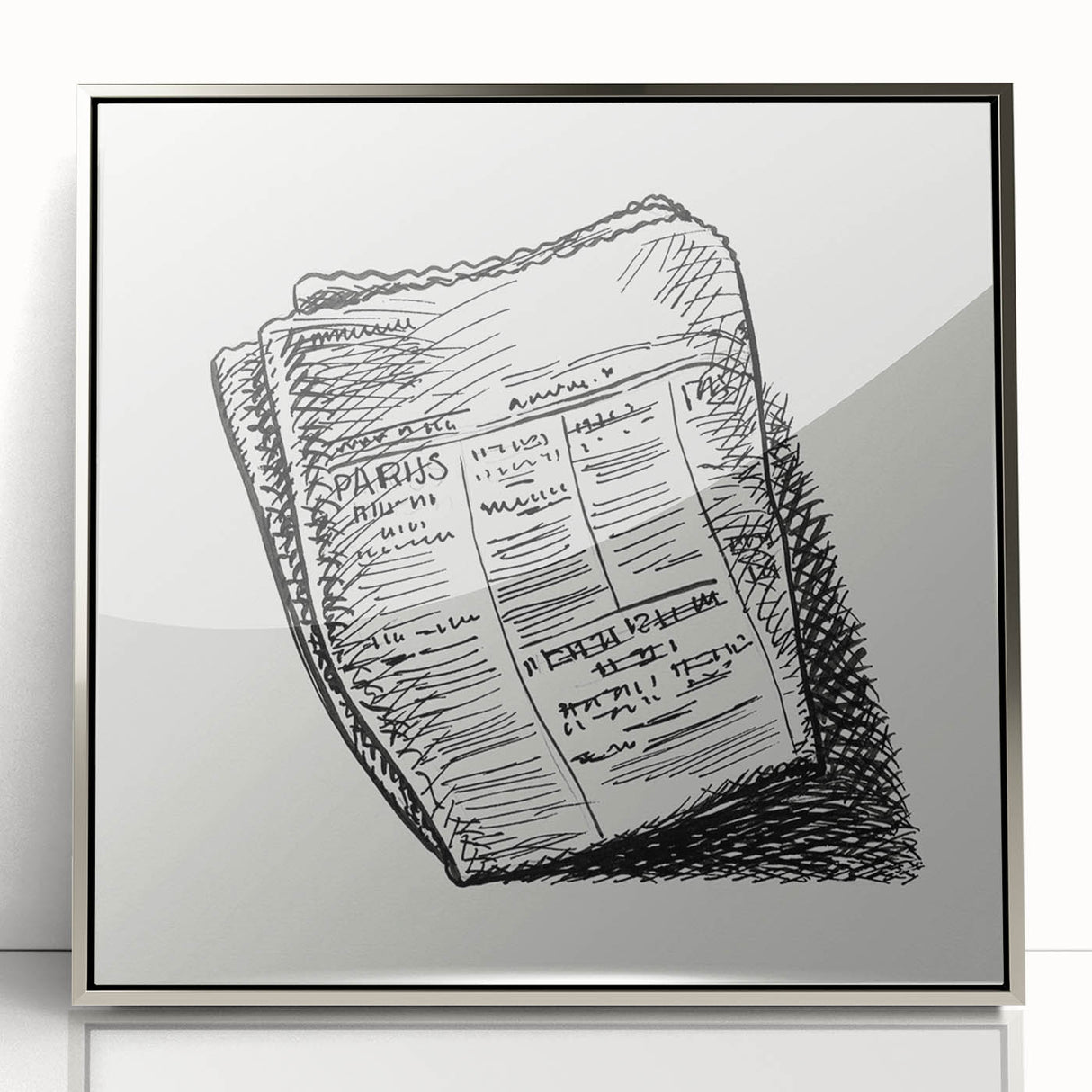 Expressionist Art - Telegraph by Leo Gestel Modern Wall Art Print