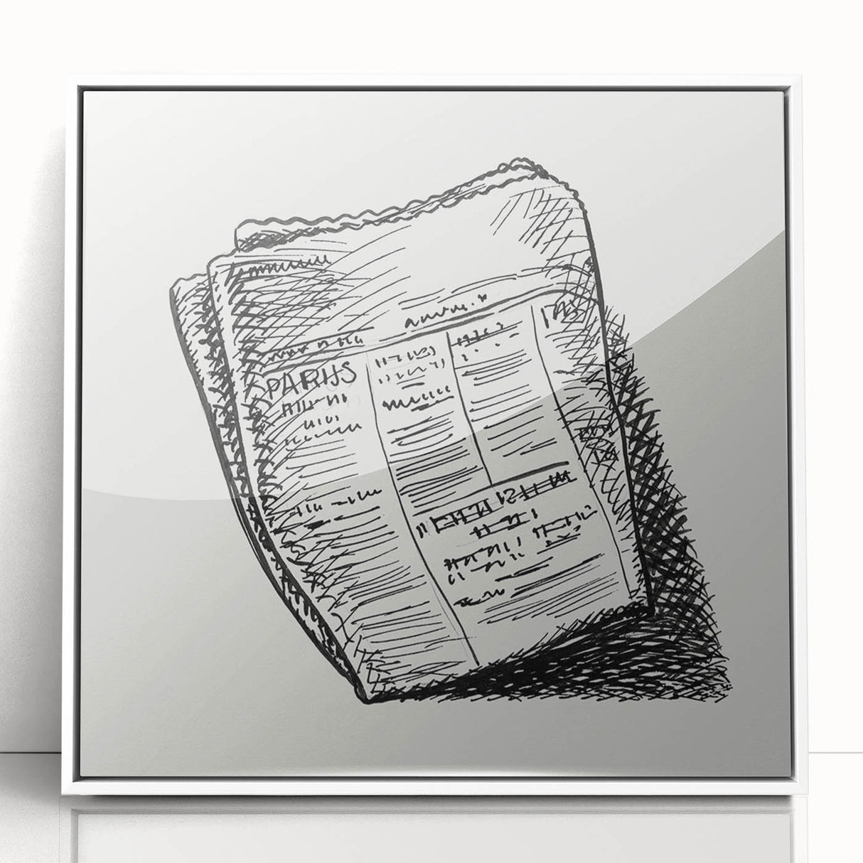 Expressionist Art - Telegraph by Leo Gestel Modern Wall Art Print