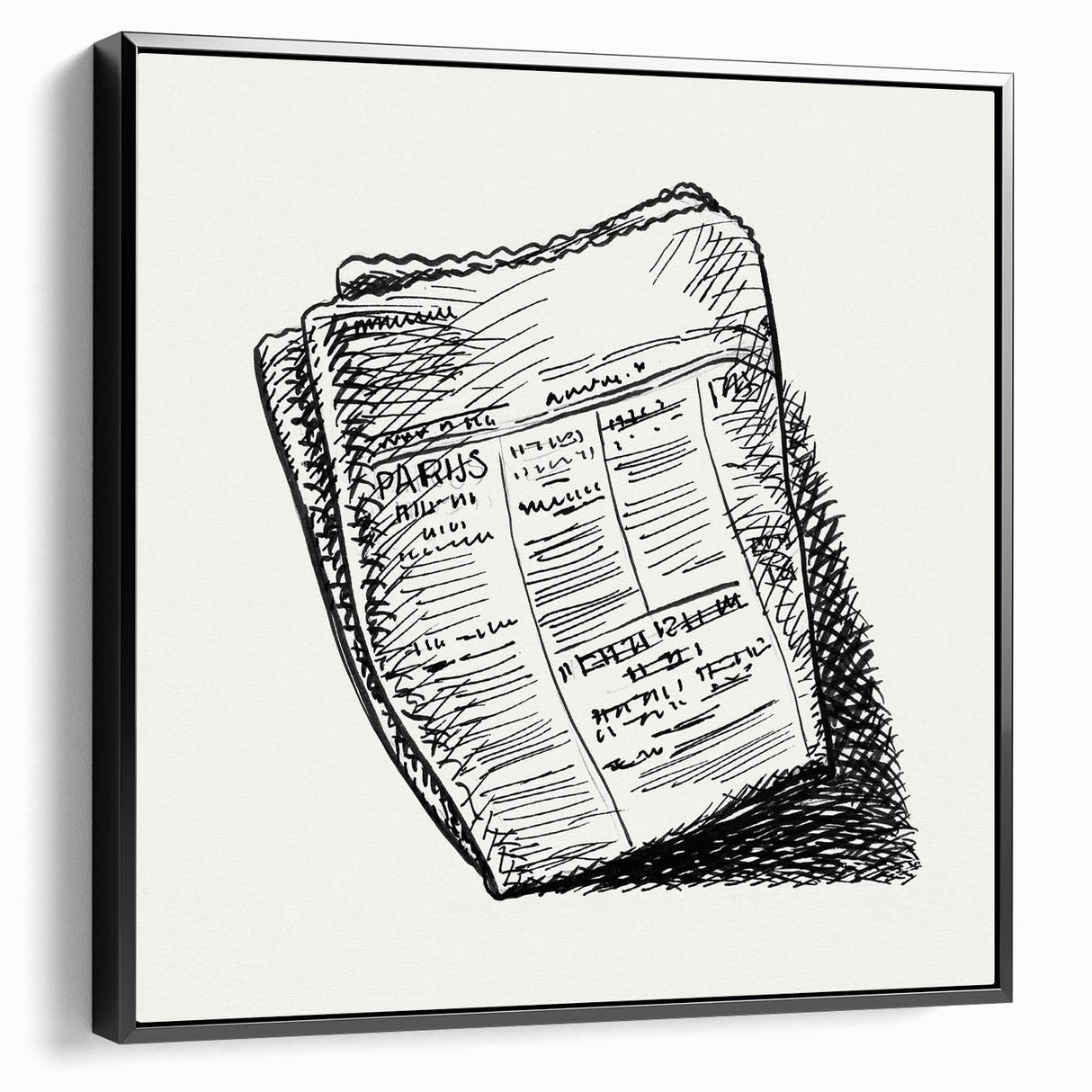 Expressionist Art - Telegraph by Leo Gestel Modern Wall Art Print