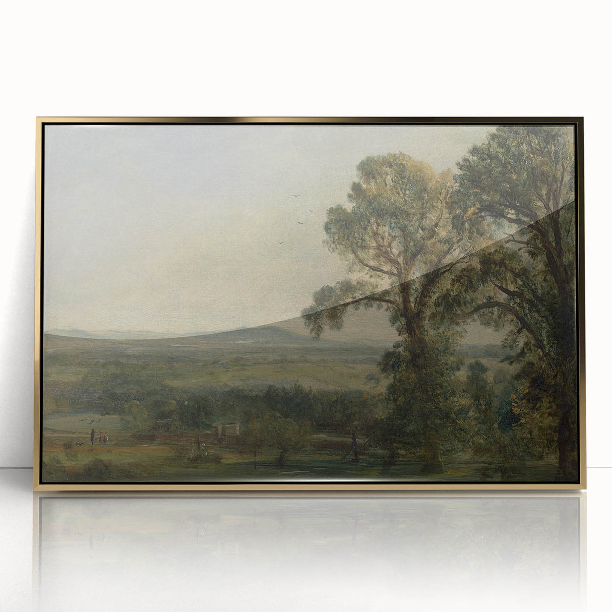 Romanticism Art: Bardon Hill by John Constable