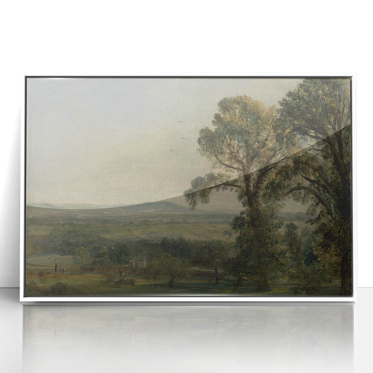 Romanticism Art: Bardon Hill by John Constable