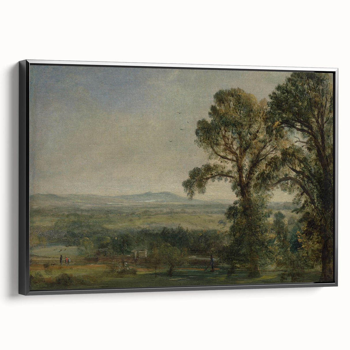 Romanticism Art: Bardon Hill by John Constable