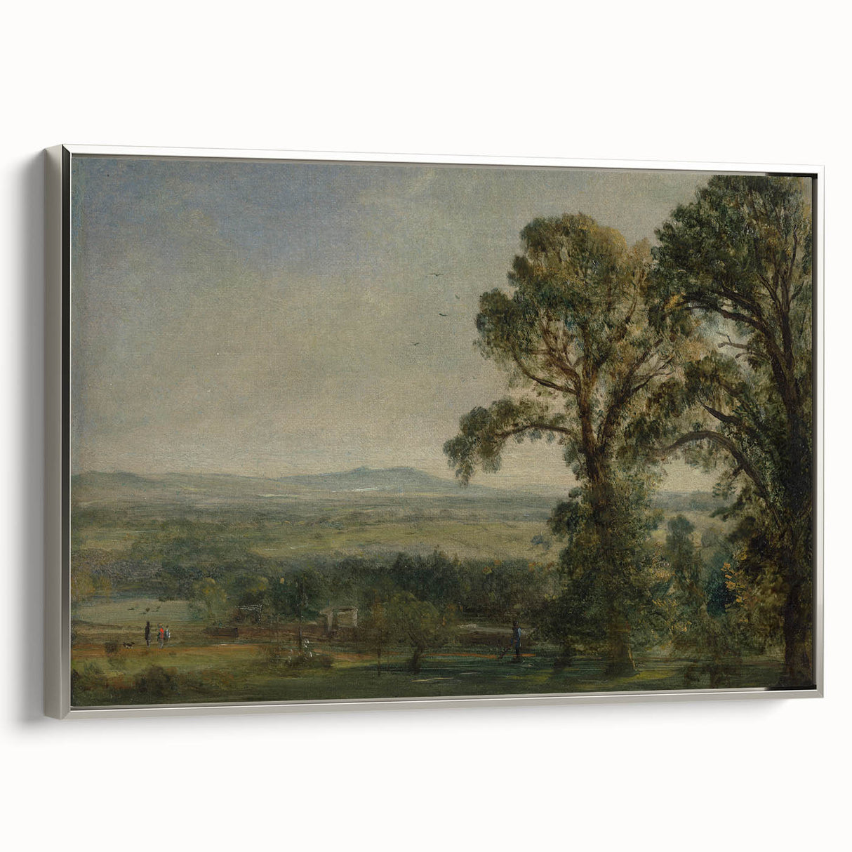 Romanticism Art: Bardon Hill by John Constable