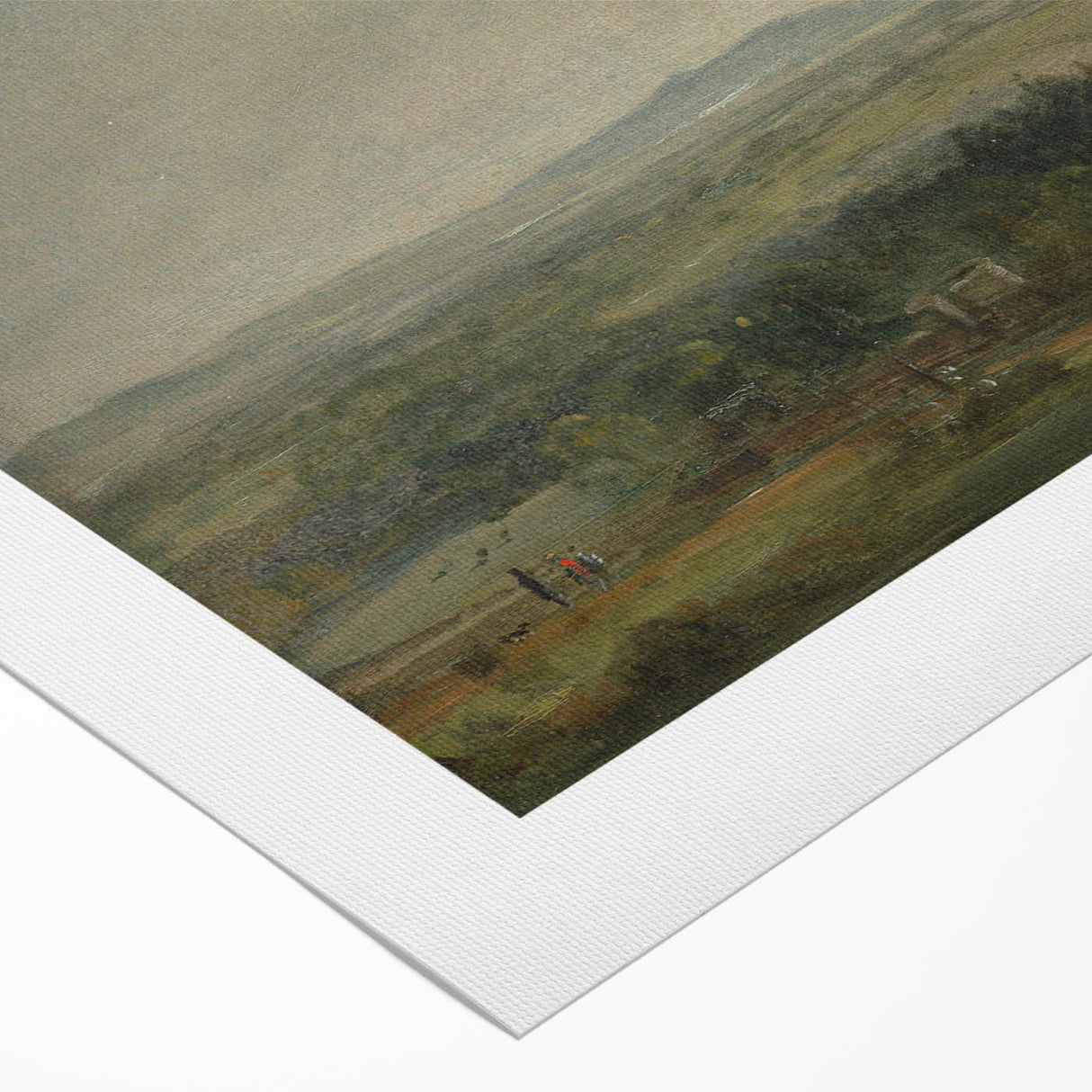 Romanticism Art: Bardon Hill by John Constable