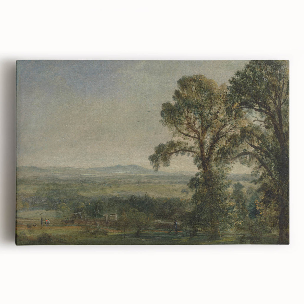 Romanticism Art: Bardon Hill by John Constable