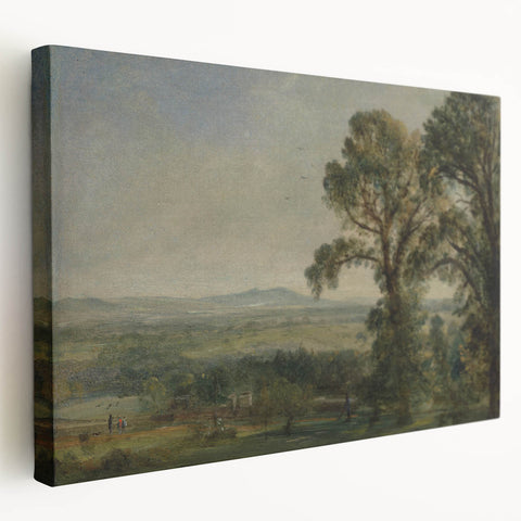 Romanticism Art: Bardon Hill by John Constable