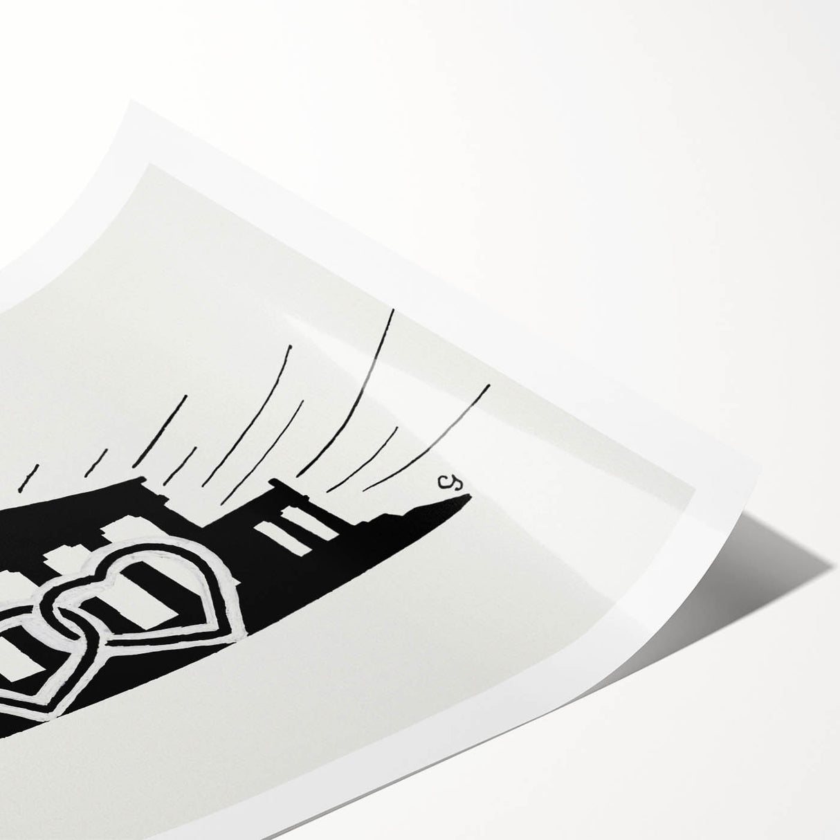 Expressionist Art - Temple with Two Hearts by Leo Gestel Wall Art