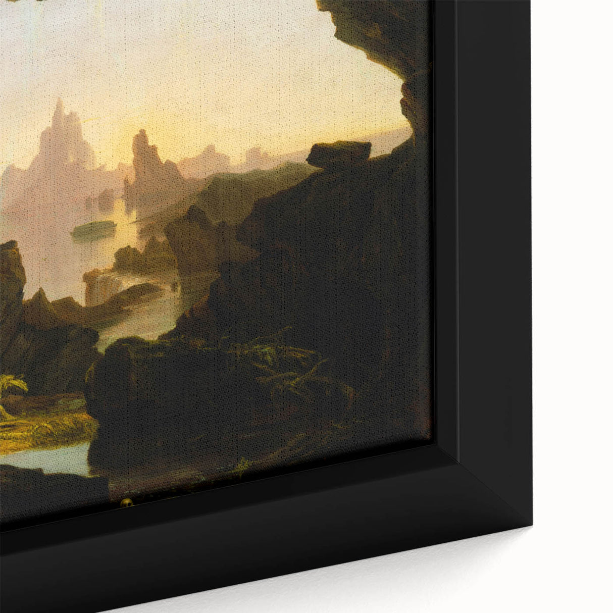 Romanticism Art: The Subsiding of the Waters by Thomas Cole