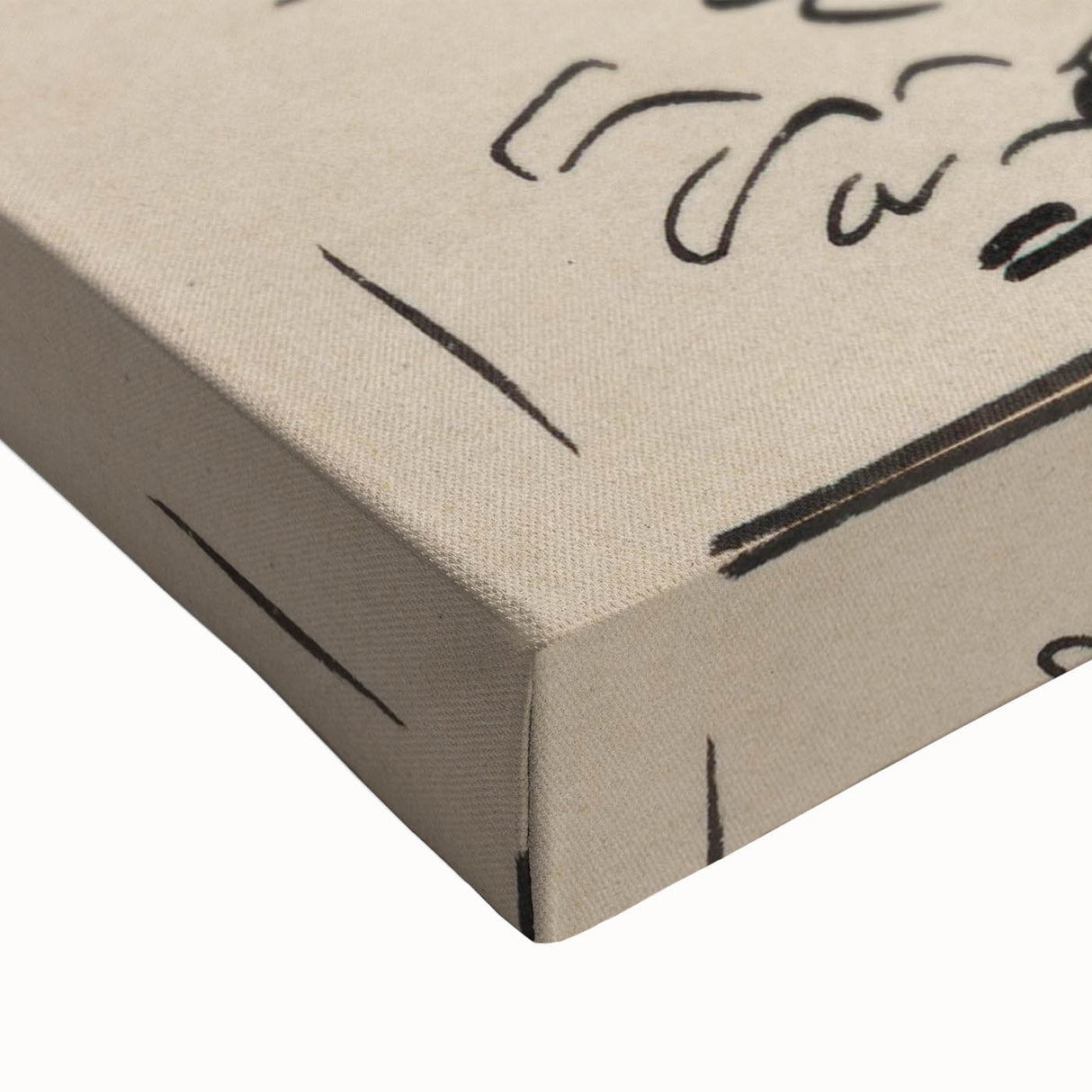 Expressionist Art: The Cock and the Dog | Black and White Abstract Print