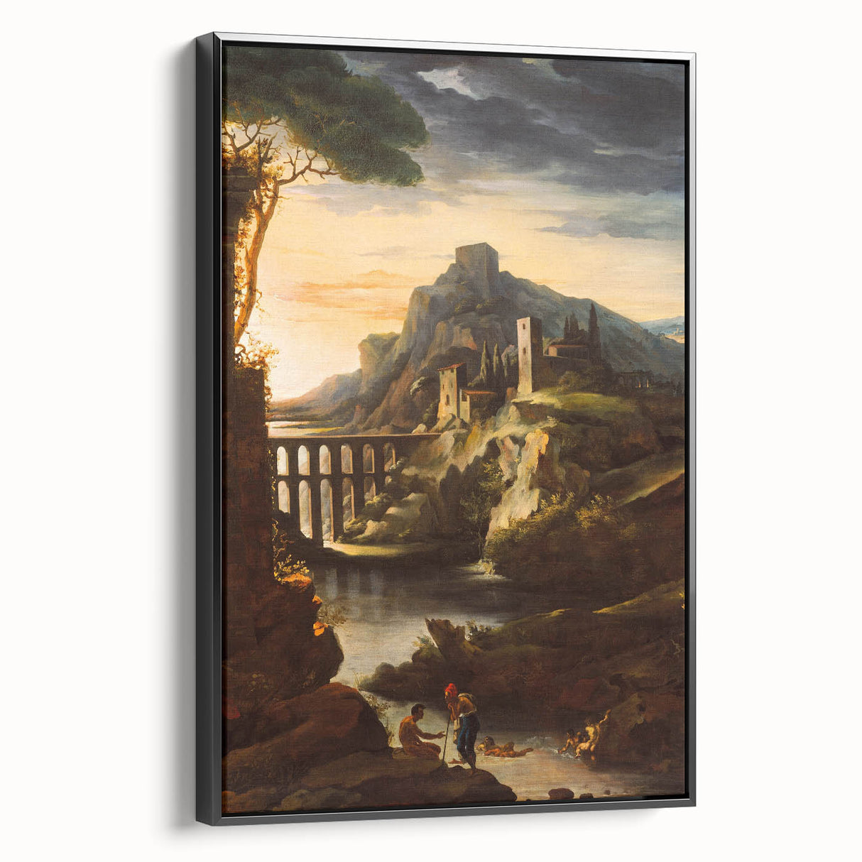 Romanticism Art: Evening Landscape by Théodore Géricault