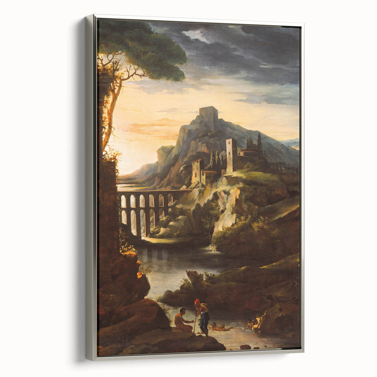 Romanticism Art: Evening Landscape by Théodore Géricault