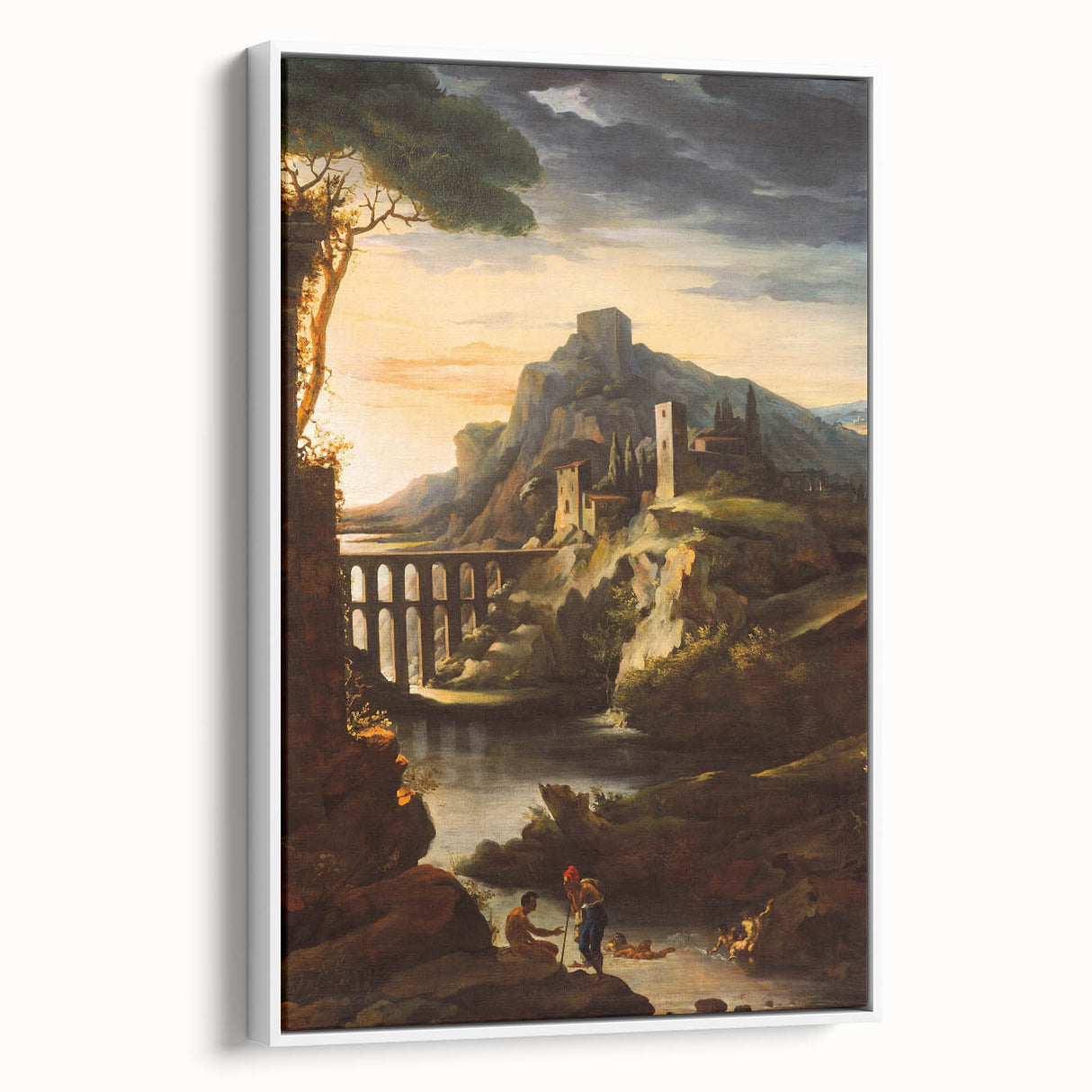 Romanticism Art: Evening Landscape by Théodore Géricault