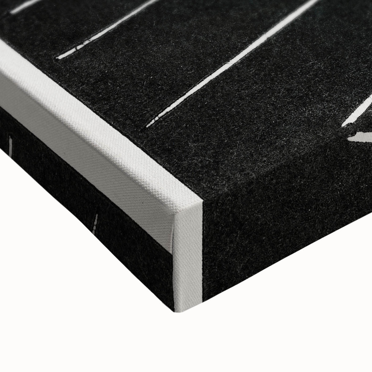 Expressionist Art: The Finger Game | Bold Black-and-White Wall Decor