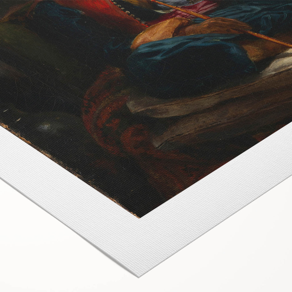 Romanticism Art: The Smoker by Eugène Delacroix