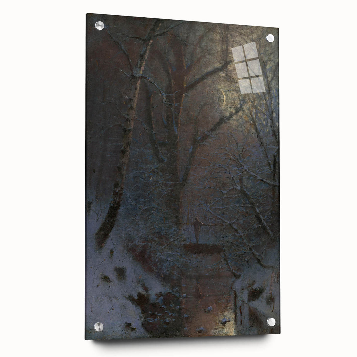 Romanticism Art: Winter by László Mednyánszky