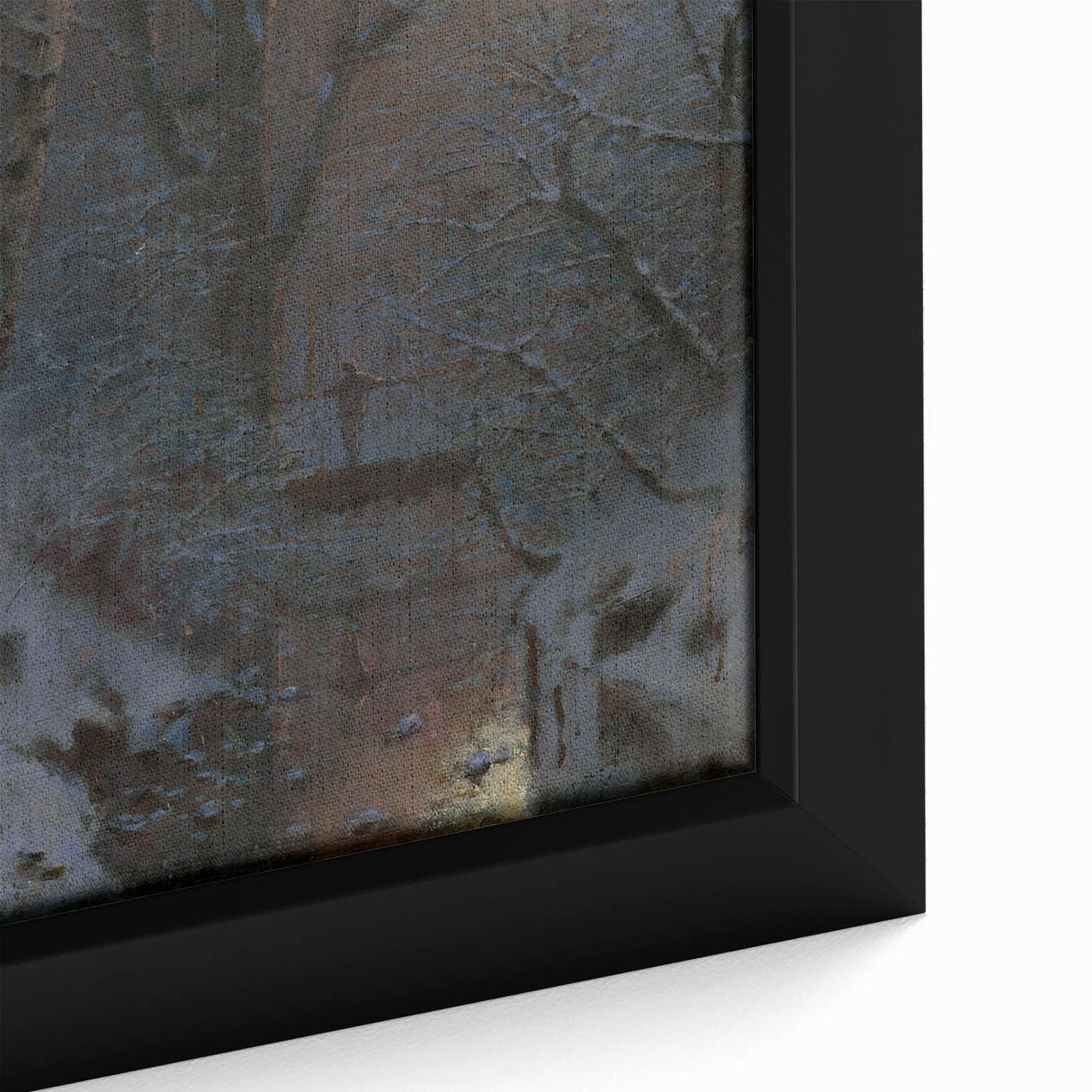 Romanticism Art: Winter by László Mednyánszky