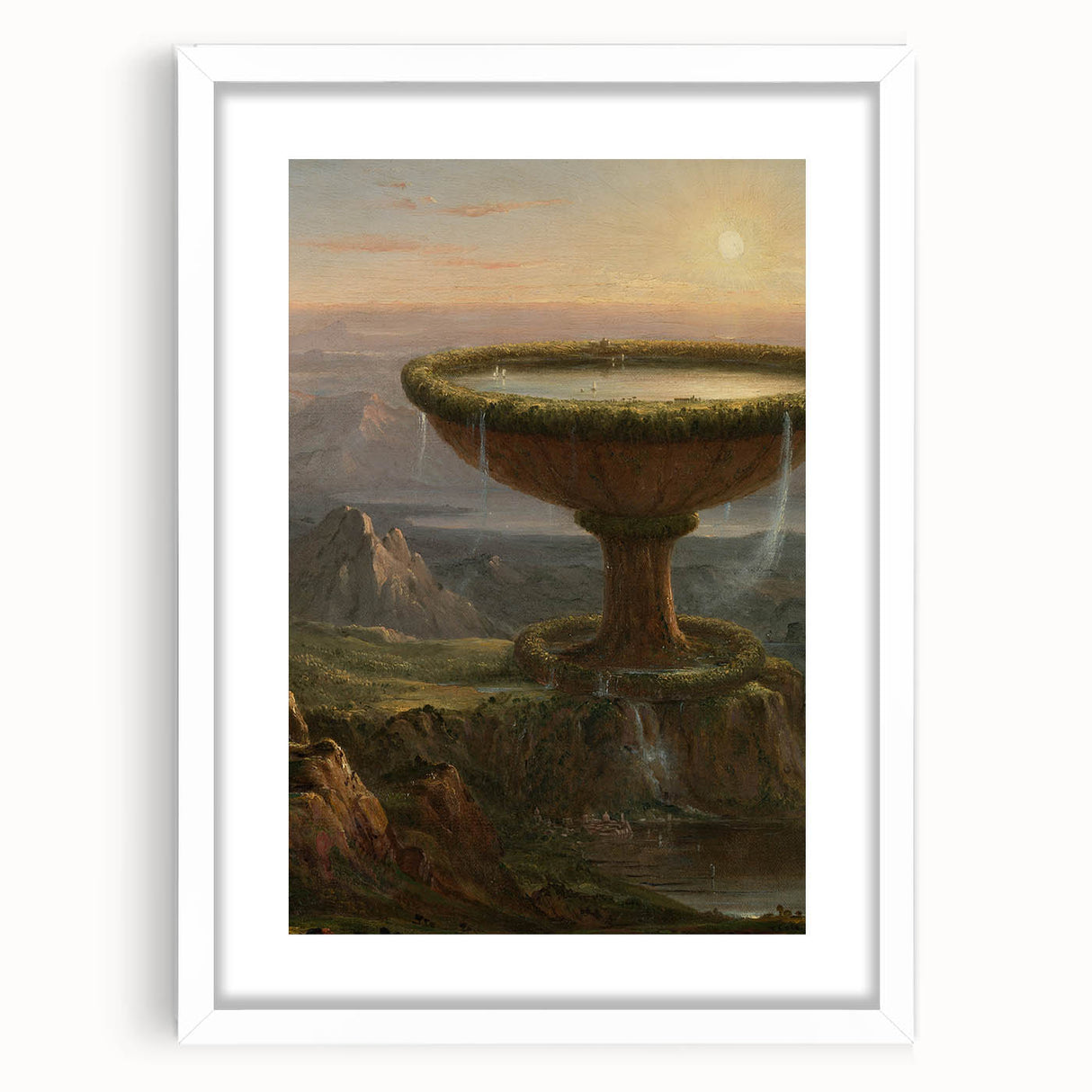 Romanticism Art: The Titan's Goblet Landscape Wall Art