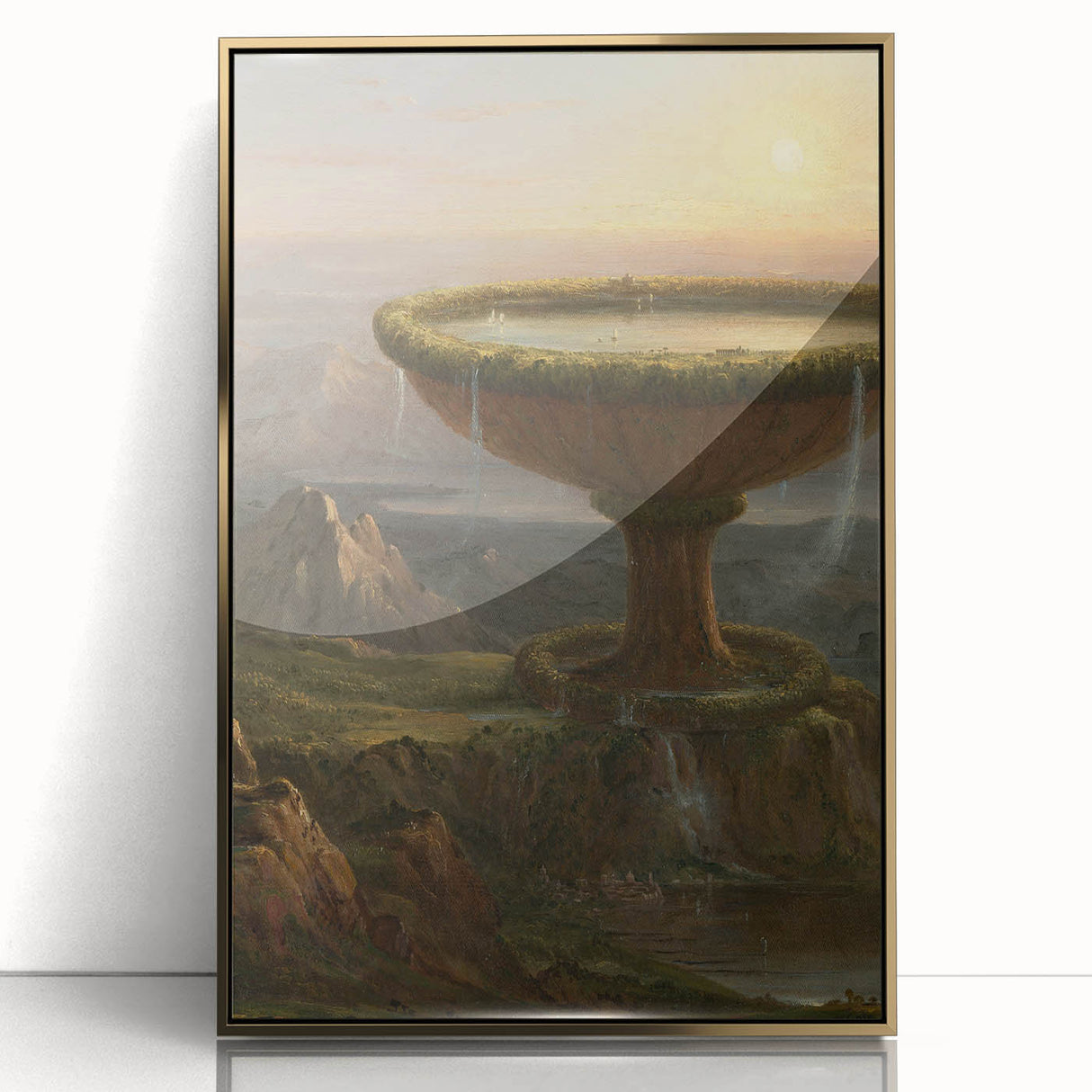 Romanticism Art: The Titan's Goblet Landscape Wall Art
