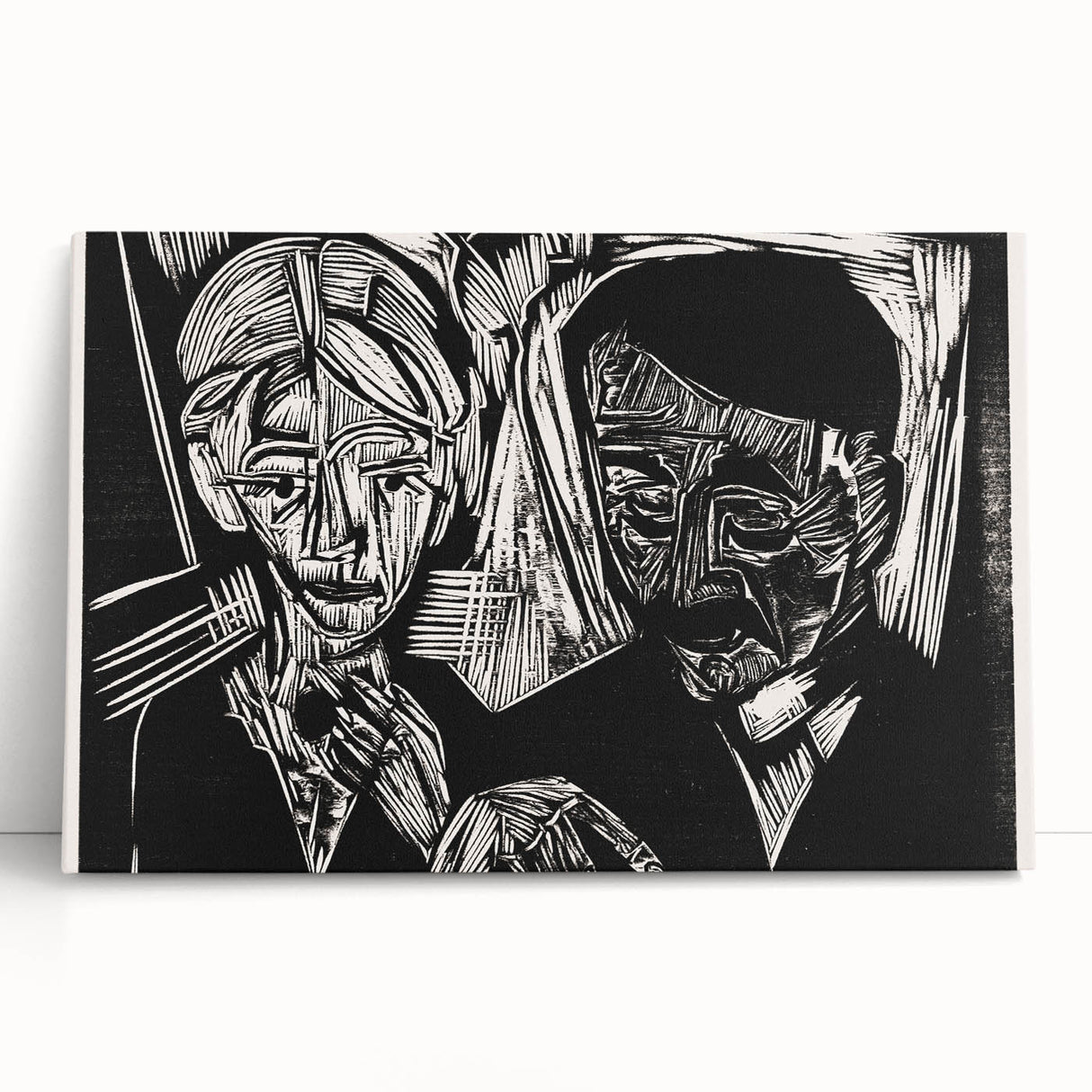 Expressionist Art: The Married Couple Müller | Bold Kirchner Print