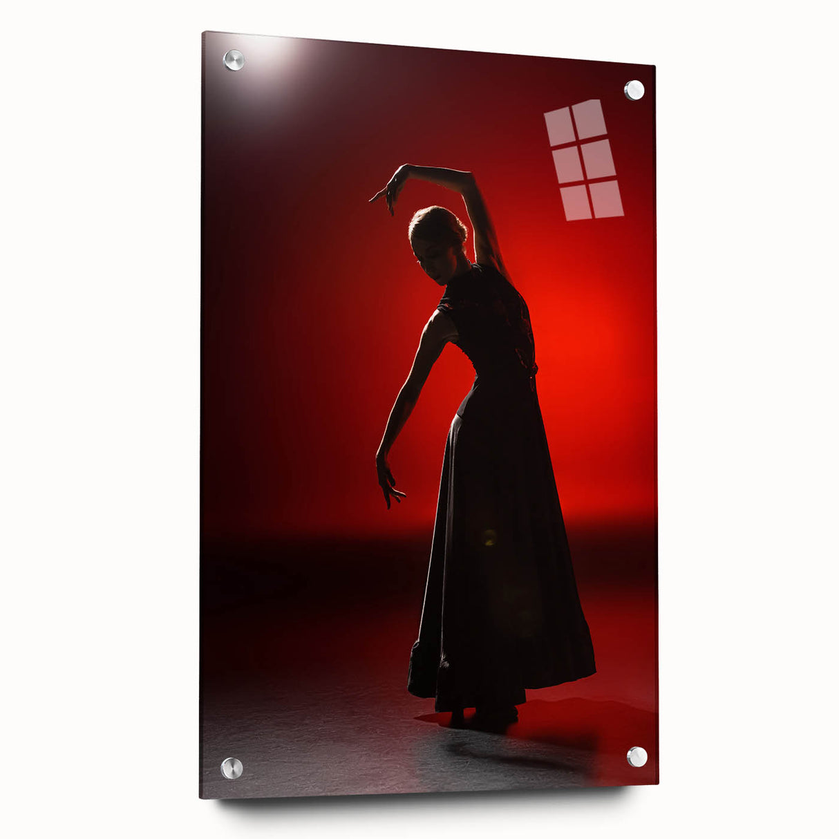 Passion in Shadow – Emotional Wall Art in Silhouette Photography