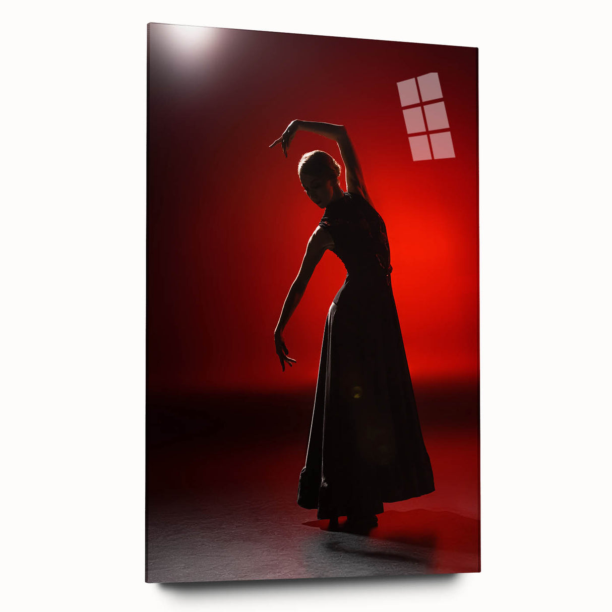 Passion in Shadow – Emotional Wall Art in Silhouette Photography