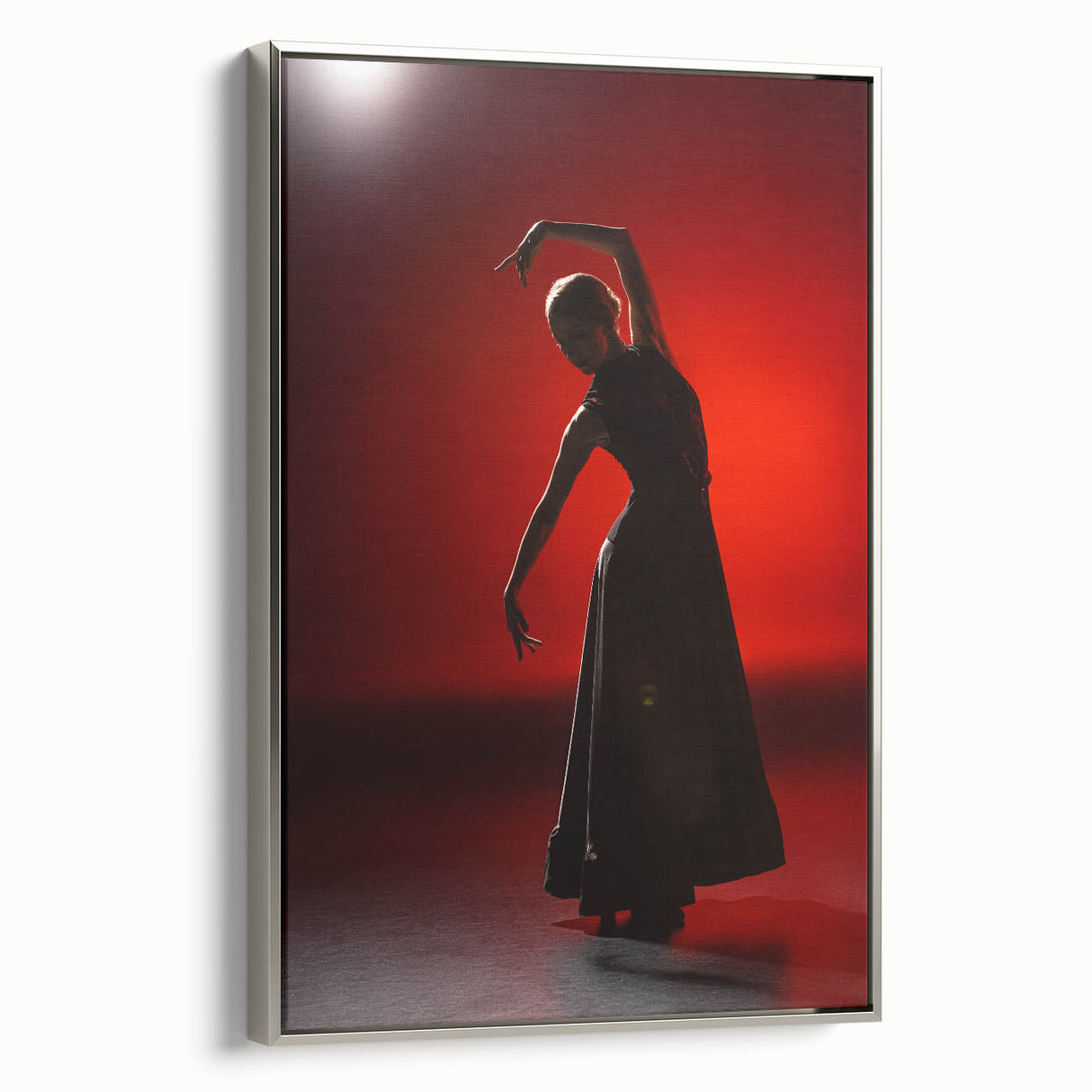 Passion in Shadow – Emotional Wall Art in Silhouette Photography