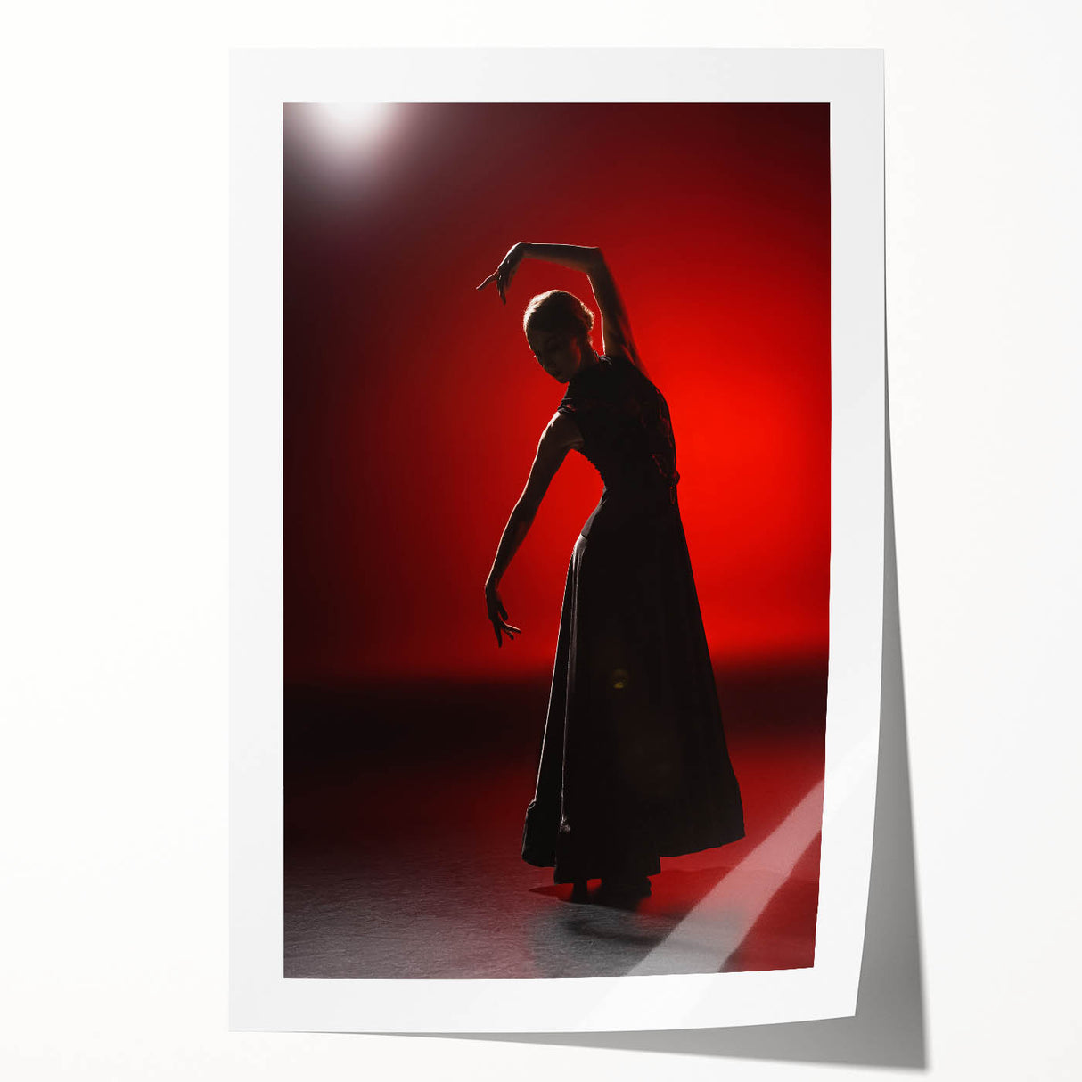 Passion in Shadow – Emotional Wall Art in Silhouette Photography