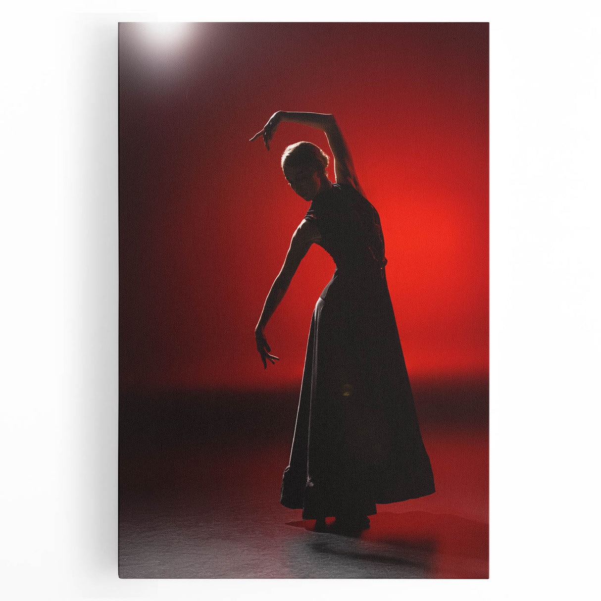 Passion in Shadow – Emotional Wall Art in Silhouette Photography