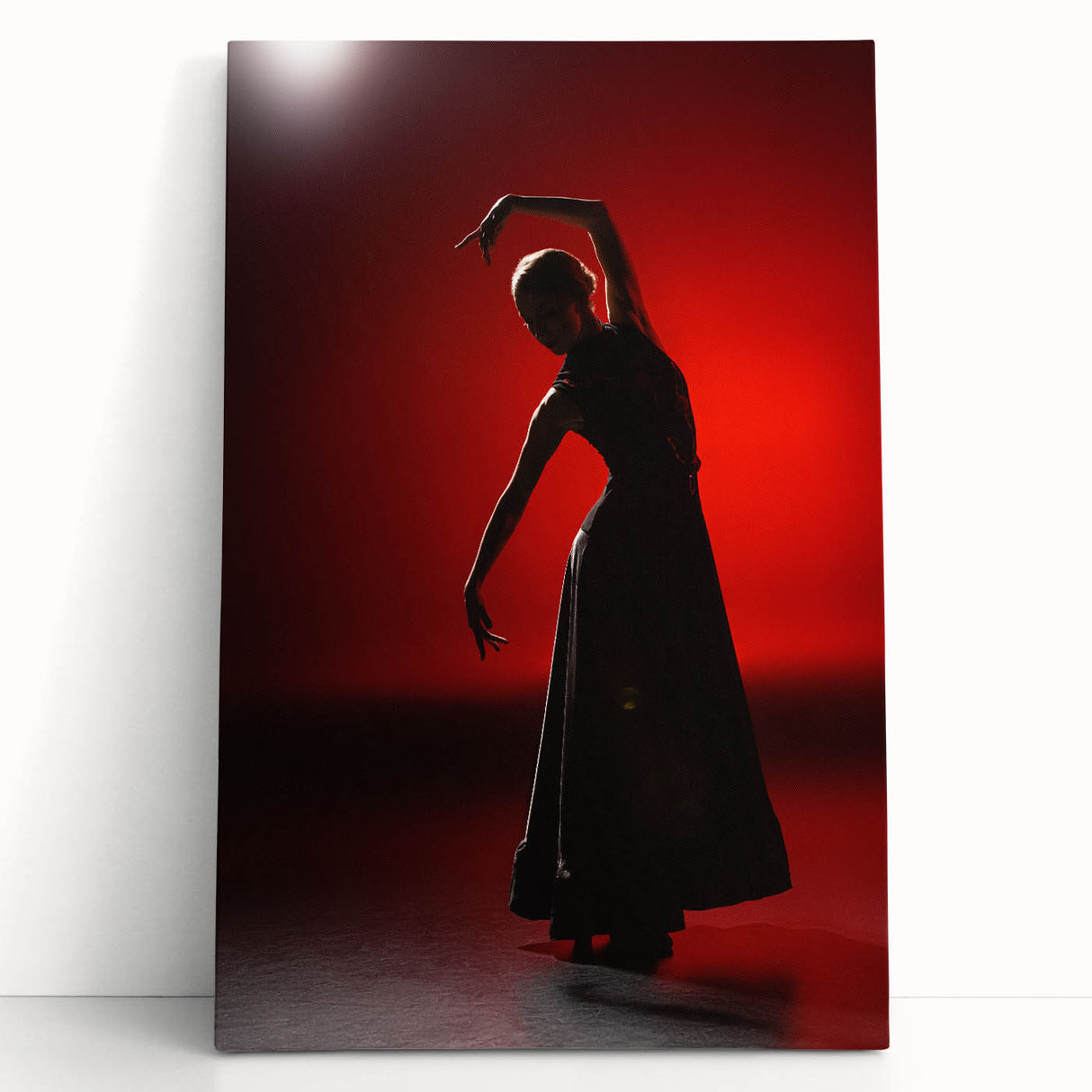 Passion in Shadow – Emotional Wall Art in Silhouette Photography