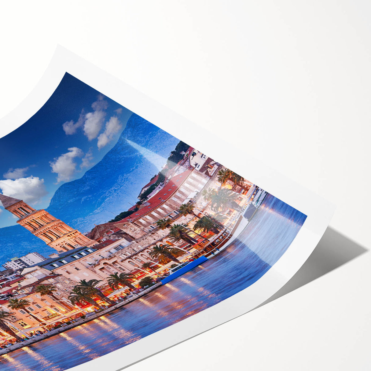 Extra large wall art of line art flowers in monochrome, printed on rolled canvas, suited for large living room spaces.