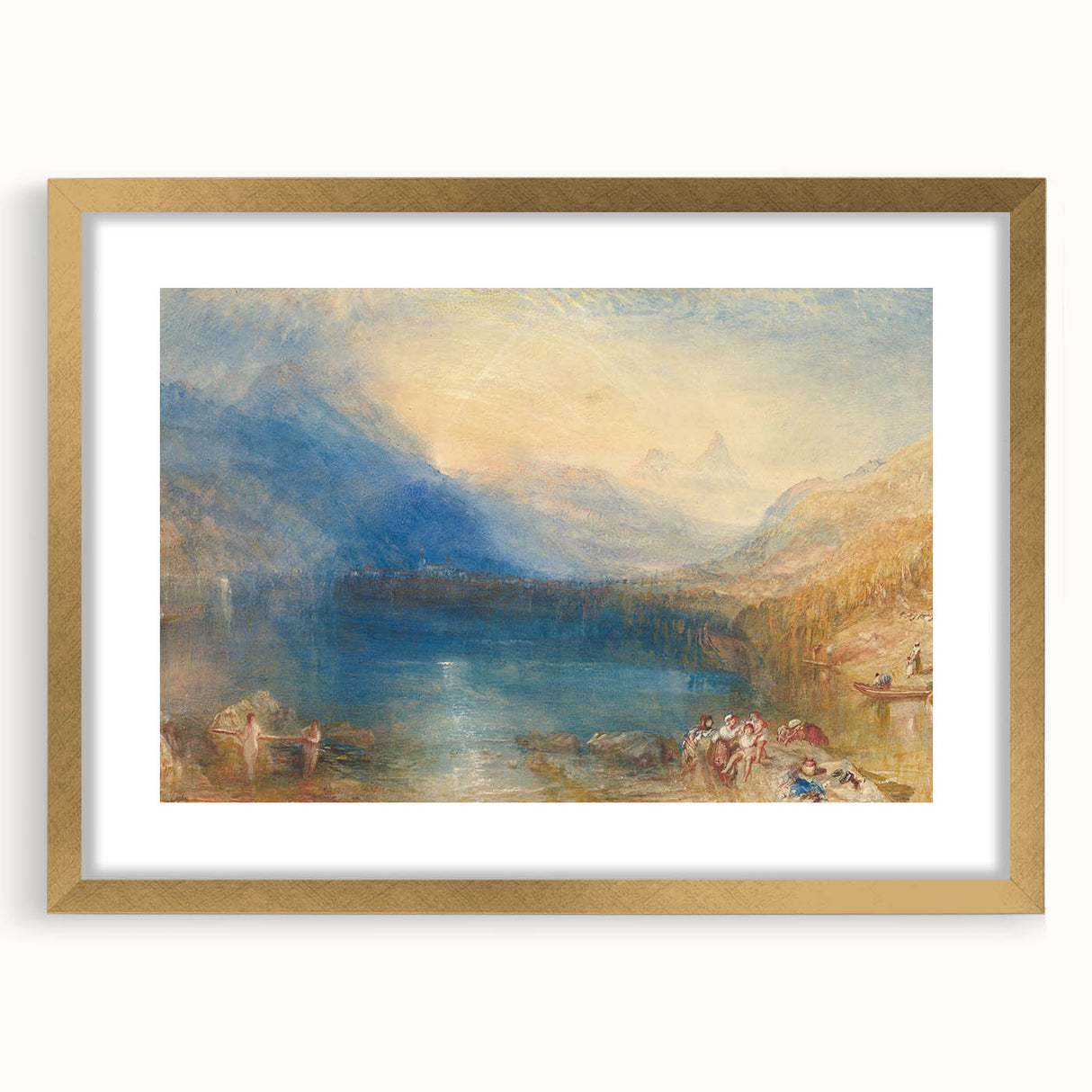Impressionist Landscape Wall Art - Tranquil Nature Scene