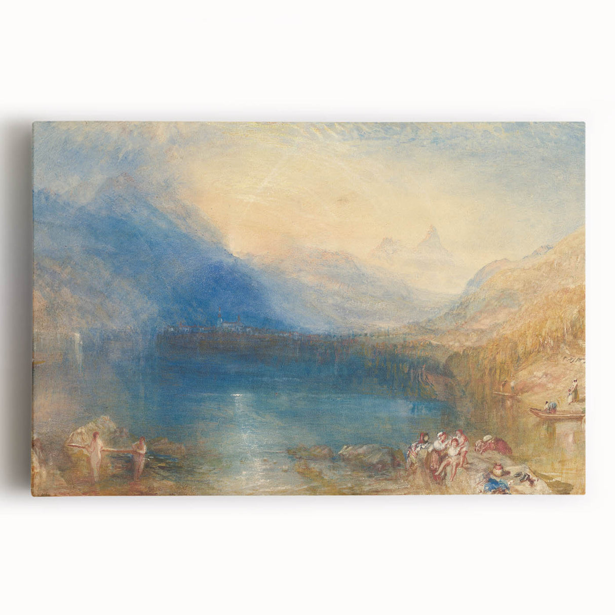 Impressionist Landscape Wall Art - Tranquil Nature Scene