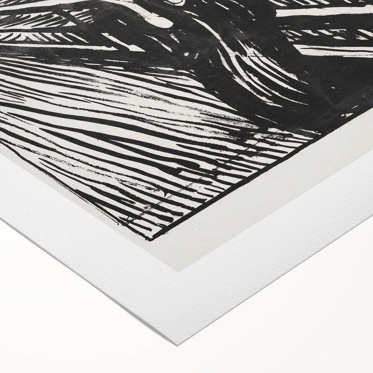 Expressionist Art: The Scream | Iconic Black-and-White Munch Print