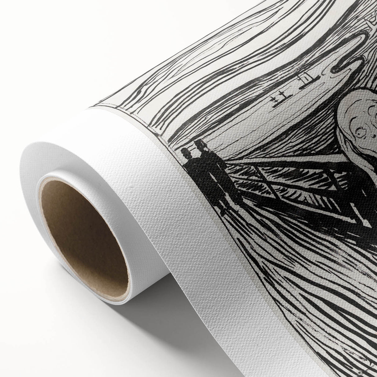 Expressionist Art: The Scream | Iconic Black-and-White Munch Print