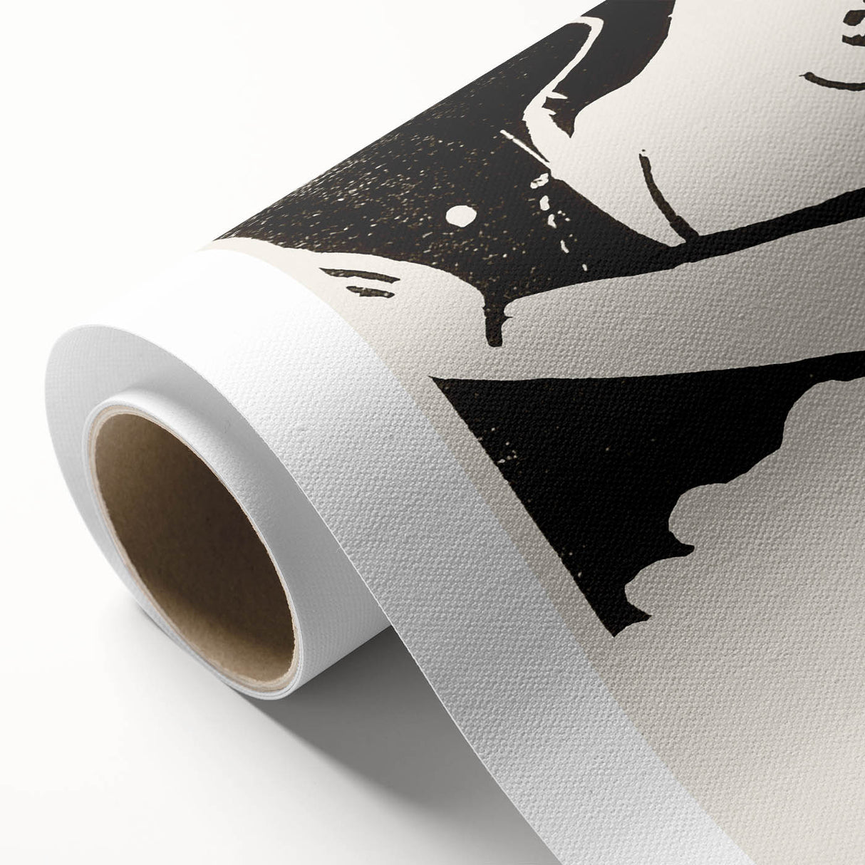 Expressionist Art: The Shepherdess | Bold Franz Marc Black Print