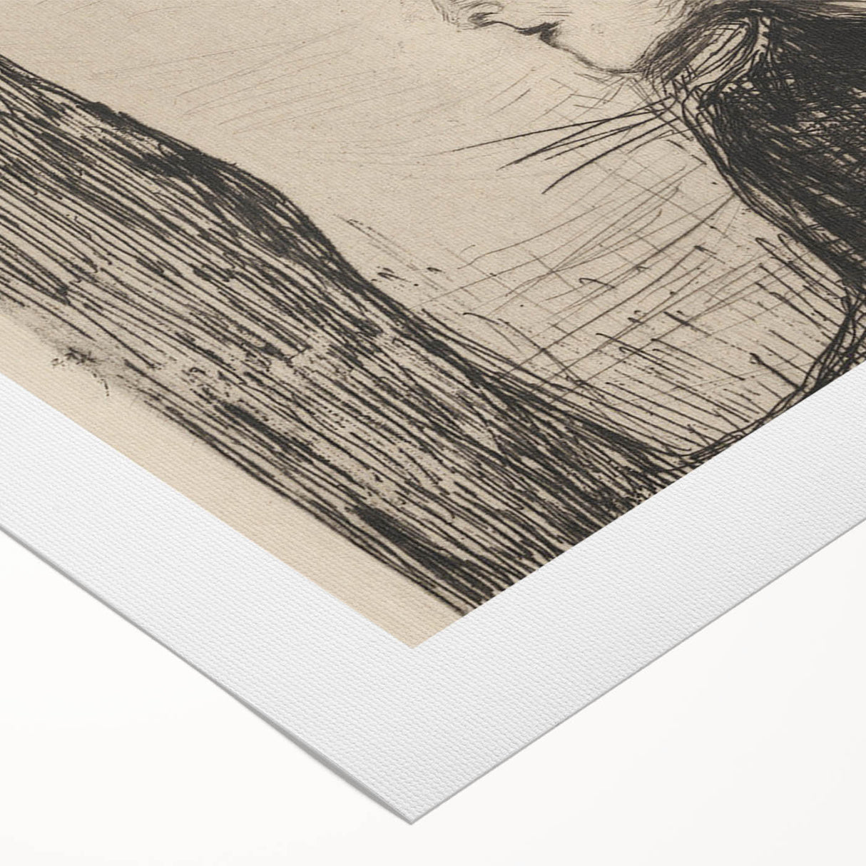 Expressionist Art: The Sick Girl | Edvard Munch Emotional Print