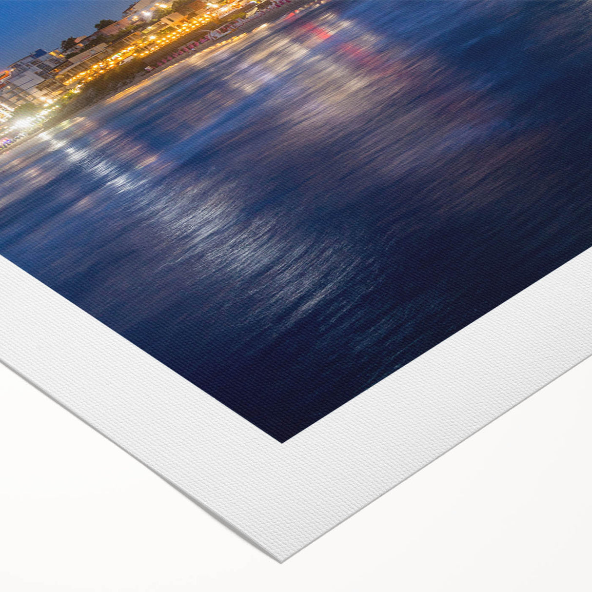 Art deco poster featuring a scenic Bulgarian landscape in muted earth tones, printed on rolled canvas.