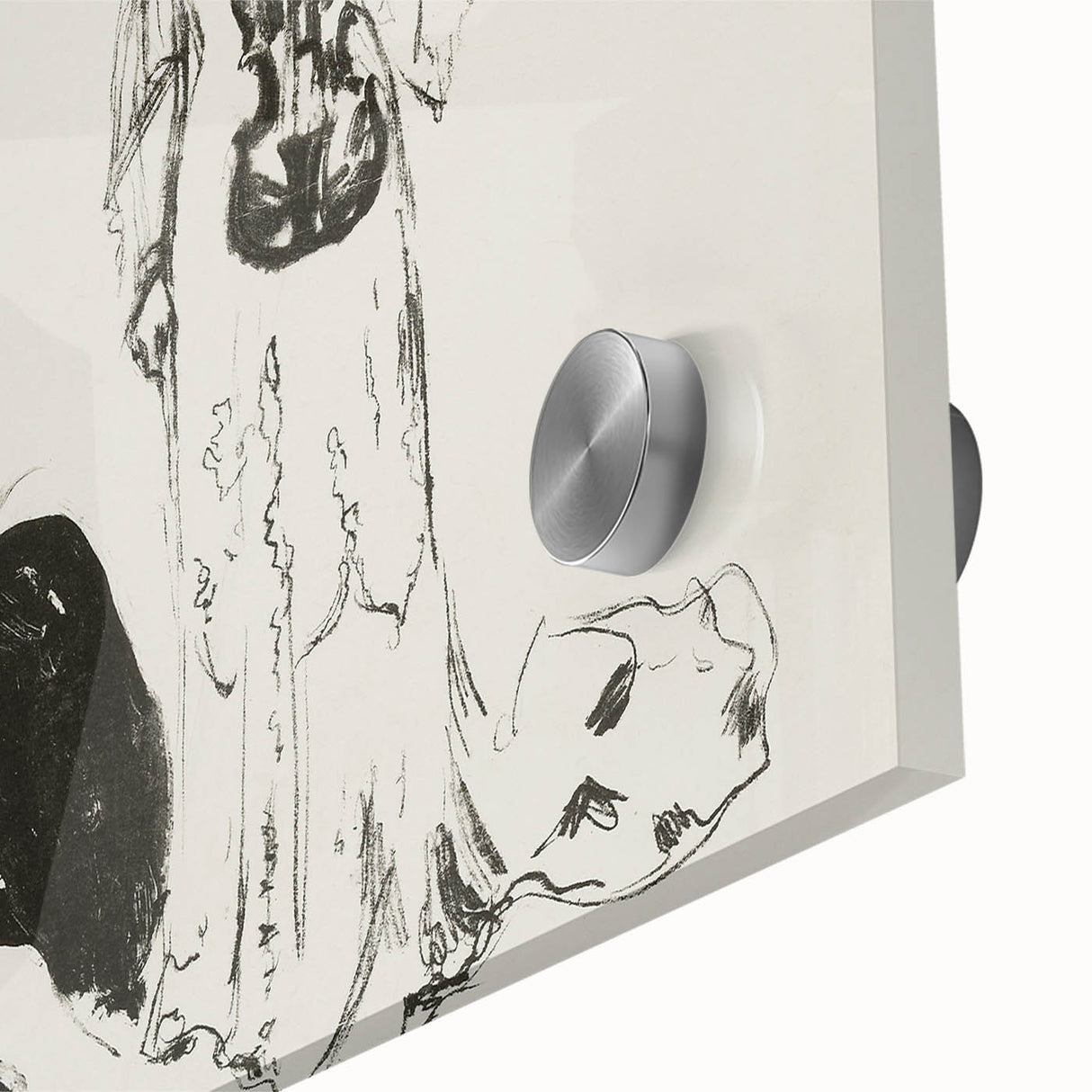 Expressionist Art: Monochrome Violin Concert in Modern Expressionism