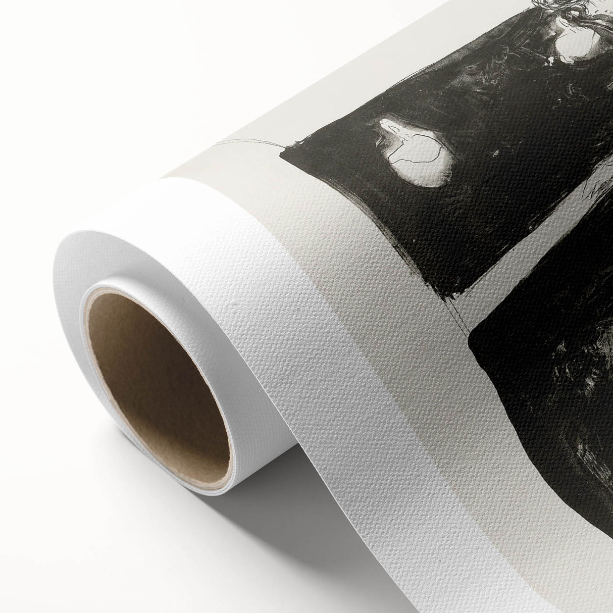 Expressionist Art: Monochrome Violin Concert in Modern Expressionism