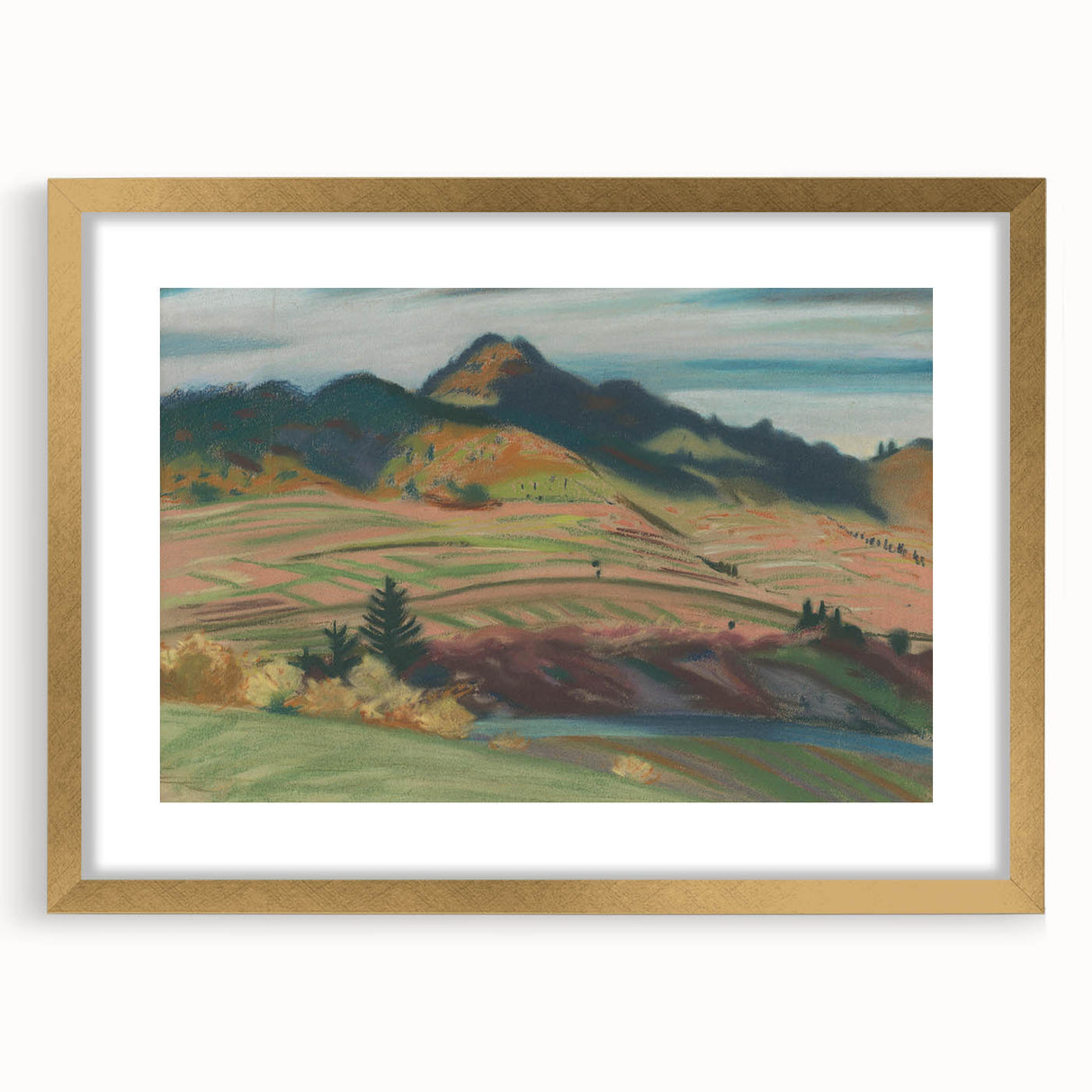 Expressionist Landscape - Thorns | Abstract Expressionism Wall Art