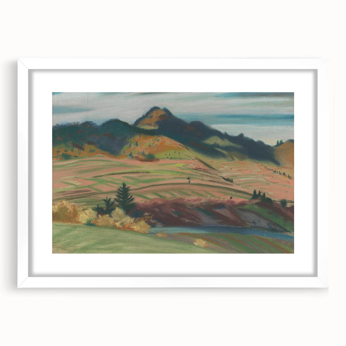 Expressionist Landscape - Thorns | Abstract Expressionism Wall Art