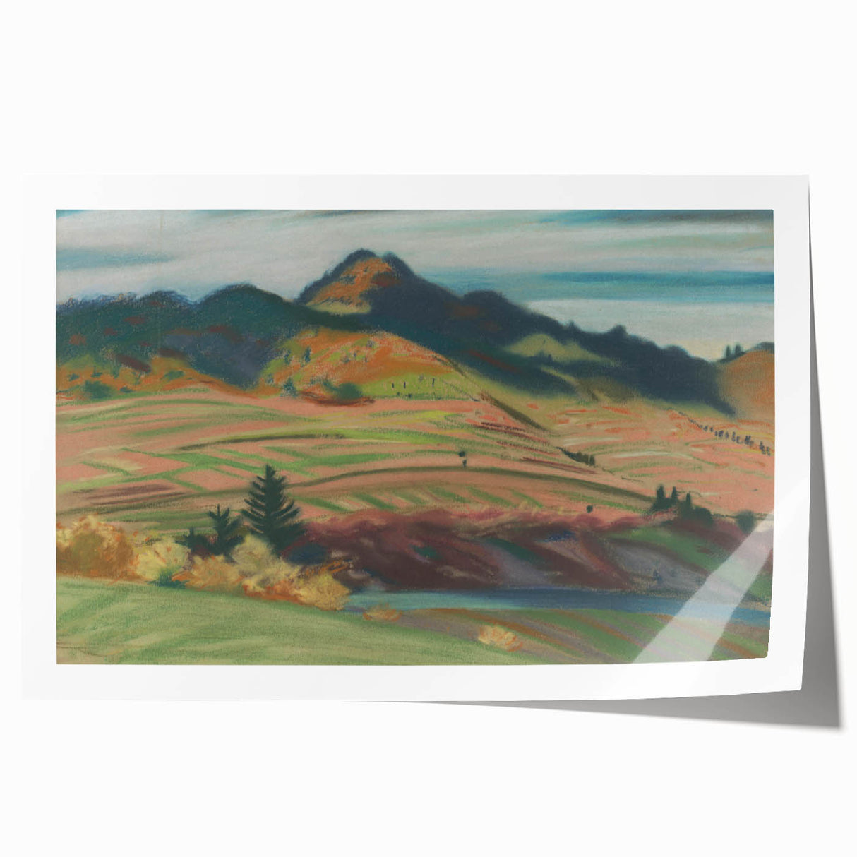 Expressionist Landscape - Thorns | Abstract Expressionism Wall Art