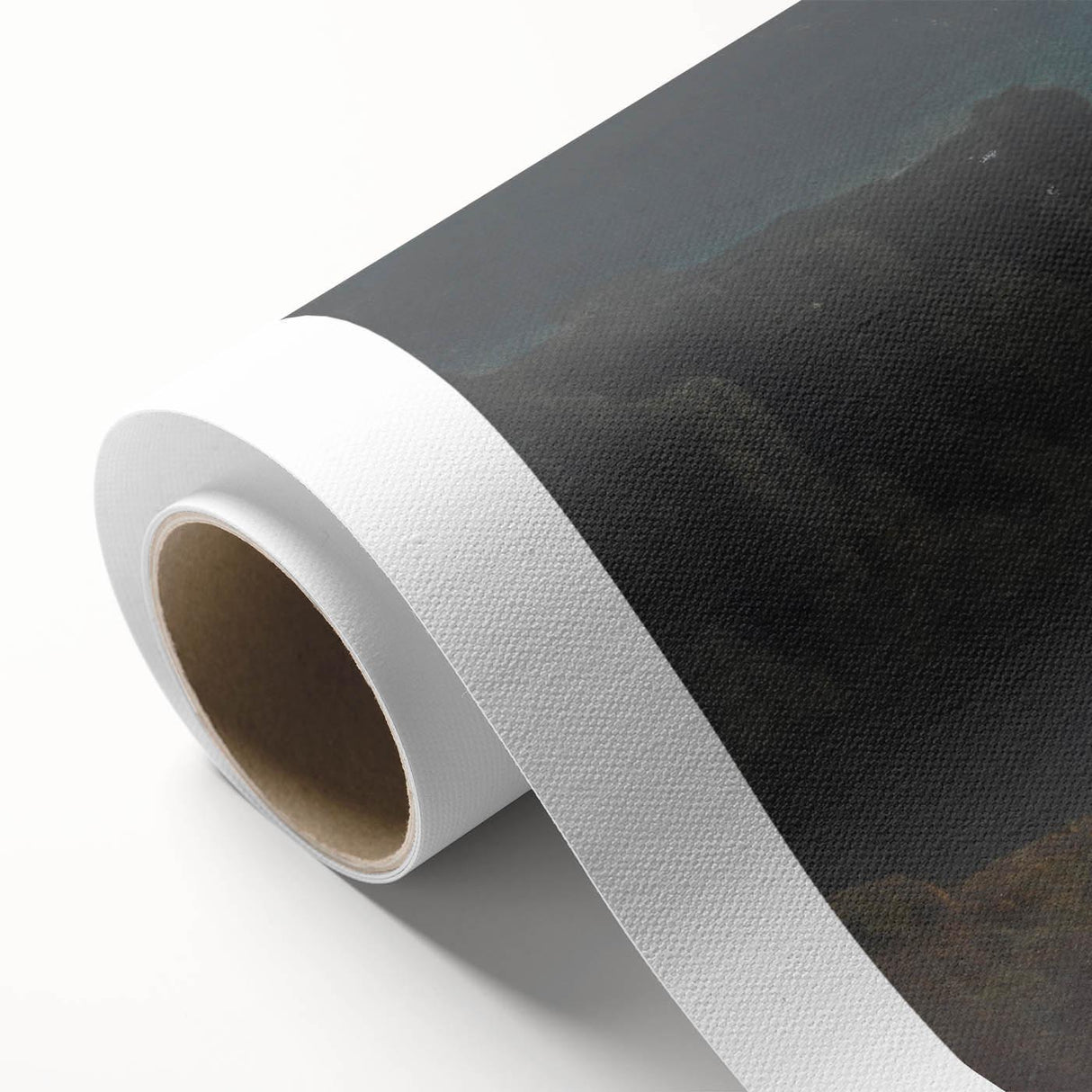 Romanticism Art: New Weir on the Wye - Dramatic Landscape Canvas